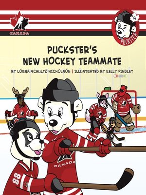 cover image of Puckster's New Hockey Teammate